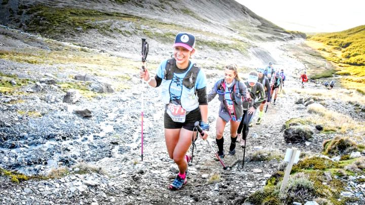 Dos visitantes se quedaron con la “Ushuaia Trail Race”