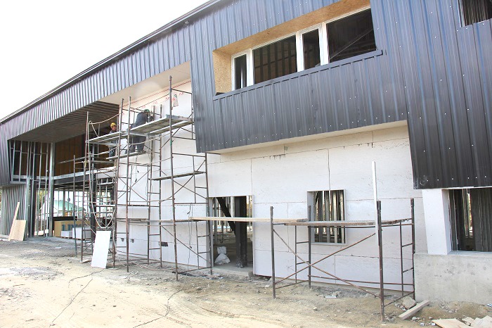 La obra del nuevo aulario de la UNTDF estaría concluida a finales de agosto