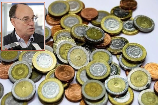 Senador Blanco presento proyecto para sacar de circulación las monedas en Argentina