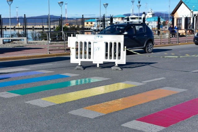 Implementan senda peatonal LGTB+ en Ushuaia, luego de la aprobación de los Concejales