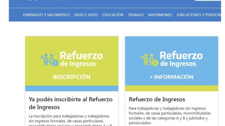 Nuevo IFE: Ya se pueden inscribir los monotributistas, trabajadores informales