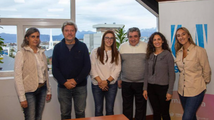 EL JEFE DE GABINETE DE USHUAIA RECIBIÓ A REPRESENTANTES DE LA ASOCIACIÓN DEL PERSONAL DE ORGANISMOS DE CONTROL