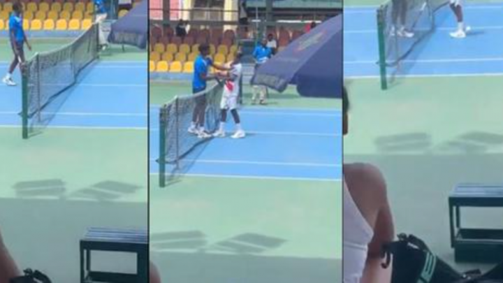 La escandalosa reacción de un tenista que perdió y cacheteó a lo Will Smith a su rival