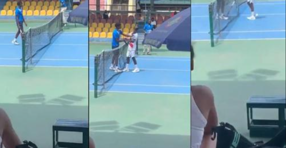 La escandalosa reacción de un tenista que perdió y cacheteó a lo Will Smith a su rival La escandalosa reacción de un tenista que perdió y cacheteó a lo Will Smith a su rival