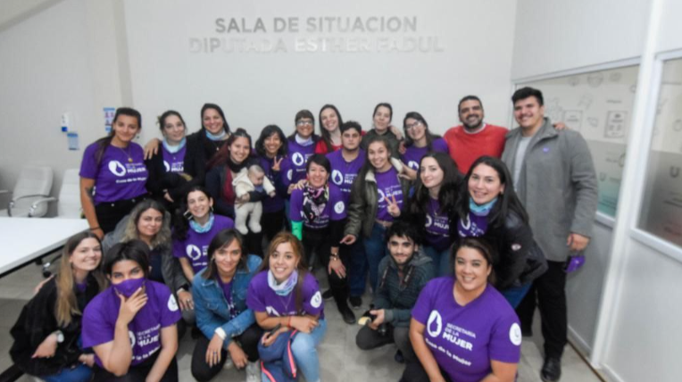 VUOTO PLANIFICÓ ACCIONES JUNTO AL EQUIPO DE LA SECRETARÍA DE LA MUJER DEL MUNICIPIO
