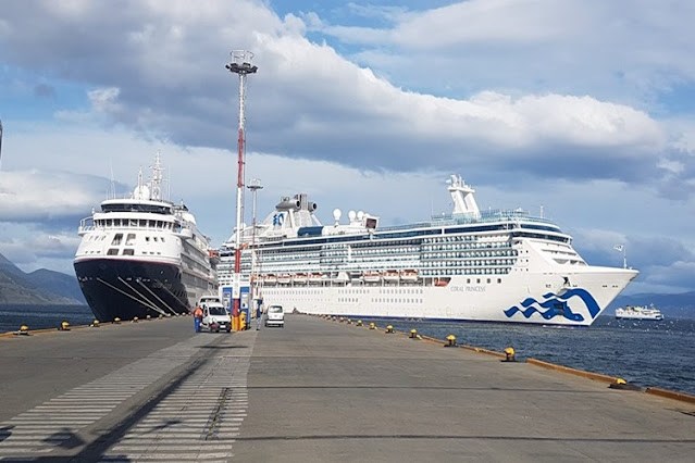 Temporada en el Puerto de Ushuaia, 200 recaladas y 60 mil turistas