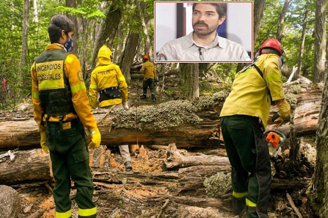 Renuncio el Director Provincial de Manejo del Fuego