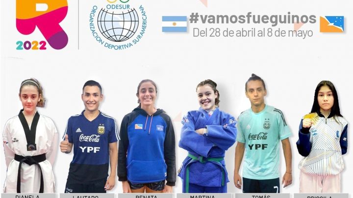 Seis fueguinos competirán en los Juegos Sudamericanos de la Juventud