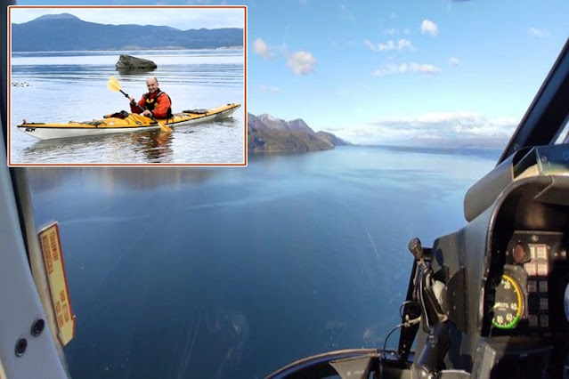 Encontraron algunos restos del kayak de Julian Escobar