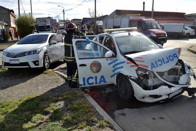 Choque los dos conductores trasladados al Hospital