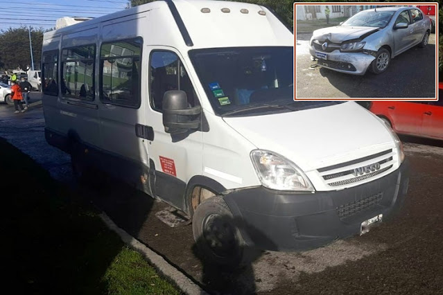 Choque en Ascasubi y Tekenika, dos mujeres lesionadas