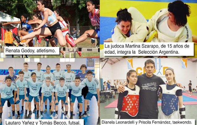 6 jóvenes fueguinos participaran con Argentina en los Juegos Suramericanos de la Juventud