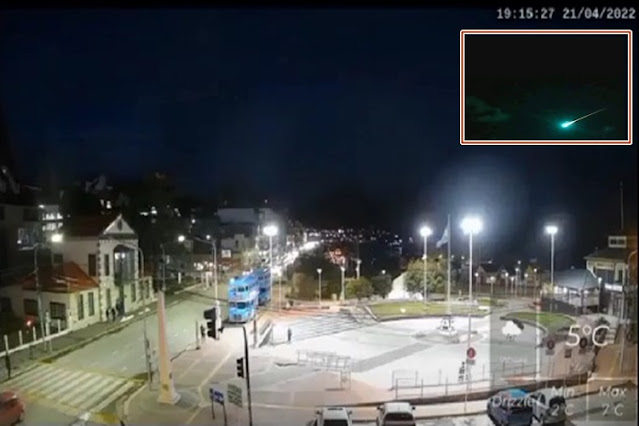 ¿Cayo un meteorito en Ushuaia?