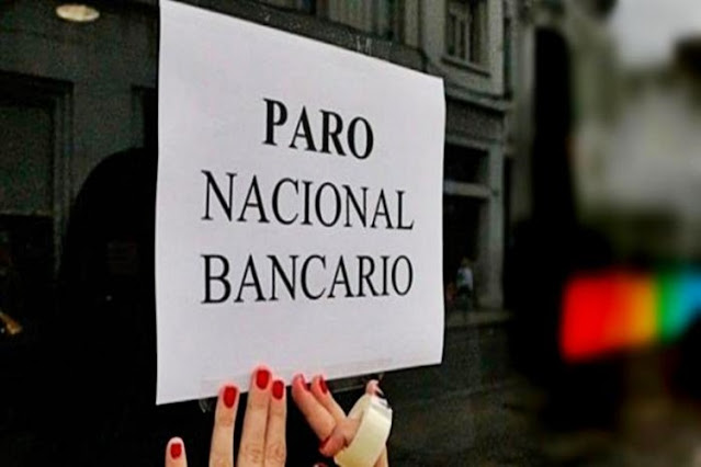 Paro Bancario el jueves 28 de Abril por aumento salarial