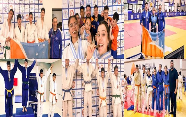 Nacional de Judo, 16 medallas para los fueguinos