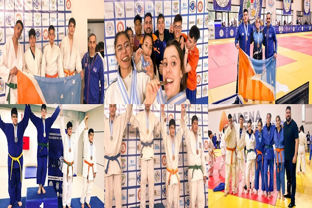 Nacional de Judo, 16 medallas para los fueguinos