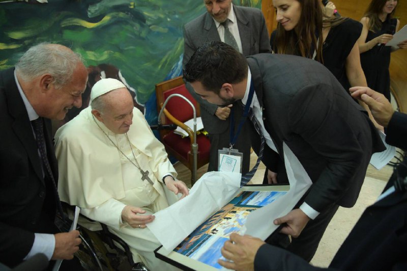 VUOTO PARTICIPO DEL ENCUENTRO DE SCHOLAS OCCURRENTES JUNTO AL PAPA FRANCISCO