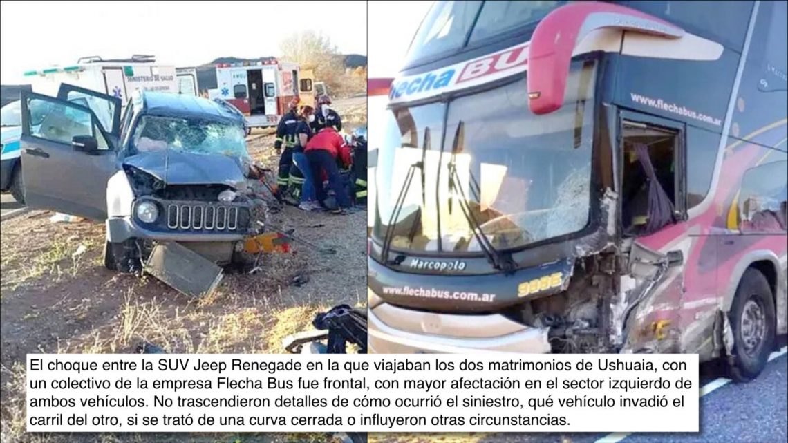 Comerciantes protagonizan un luctuoso siniestro vial en la Ruta 40 Comerciantes protagonizan un luctuoso siniestro vial en la Ruta 40