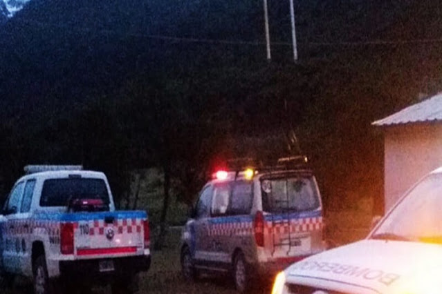 Rescate en la medianoche de un joven en el sendero a Estancia Tunel Rescate en la medianoche de un joven en el sendero a Estancia Tunel