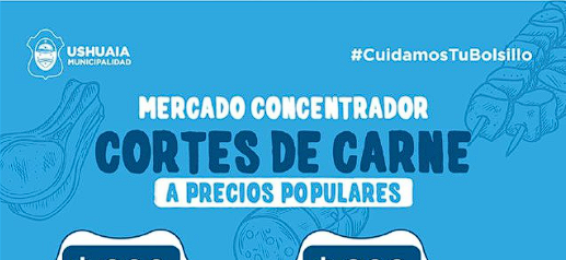 DESDE EL JUEVES HASTA EL SÁBADO EL MERCADO CONCENTRADOR MUNICIPAL DE USHUAIA ABRE SUS PUERTAS EN EL FADUL
