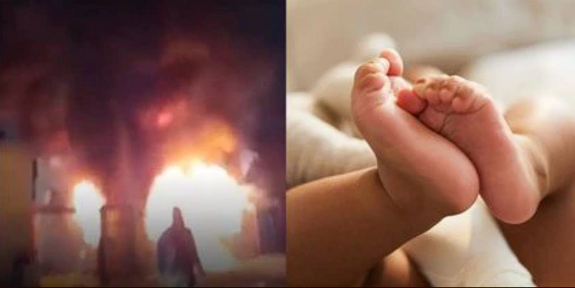 Murió una pareja y su hijo de cinco años en un incendio: tiraron a su bebé por la ventana para salvarlo