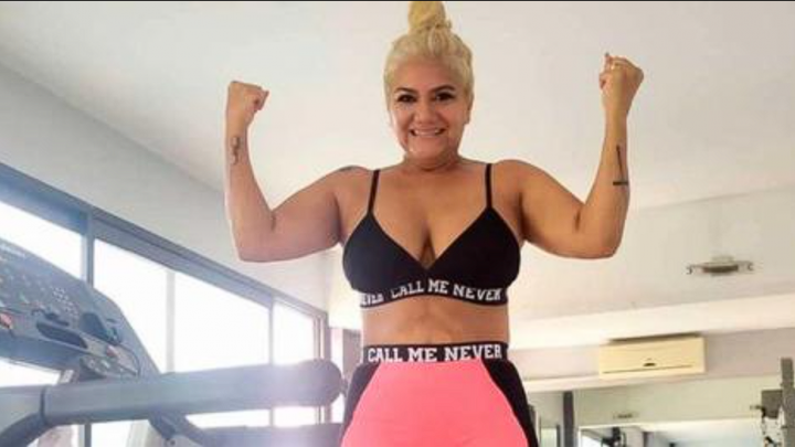 Gladys La Bomba Tucumana bajó 20 kilos con un entrenamiento al límite: “Estoy con la mente plantada”