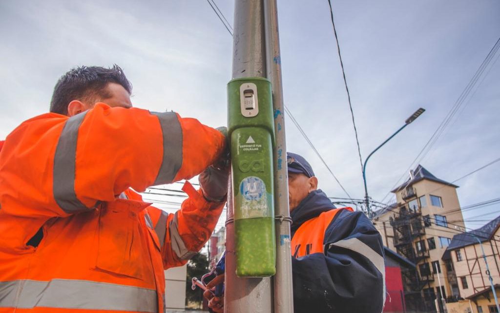 Instalan eco-ceniceros sobre la calle San Martín y áreas turísticas