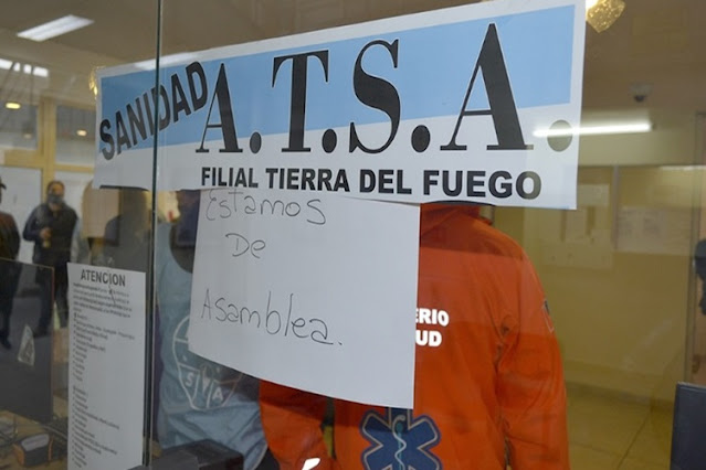 ATSA de asamblea en el Hospital por condiciones laborales