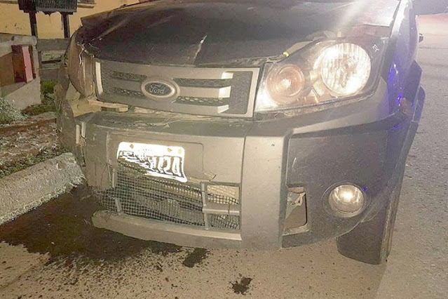 Choques, cinco vehículos involucrados y dos conductores detenidos por ebriedad en Ushuaia