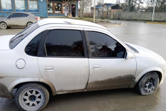 Colision entre un Chevrolet y un Toyota sin lesionados en Tolhuin Colision entre un Chevrolet y un Toyota sin lesionados en Tolhuin