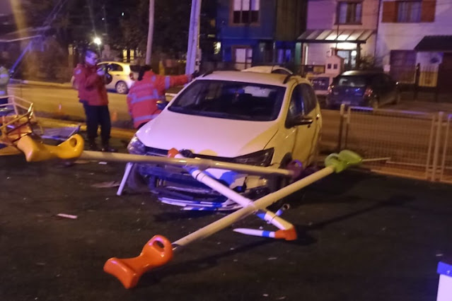 Conductor detenido luego de despistarse en estado de ebriedad en Ushuaia