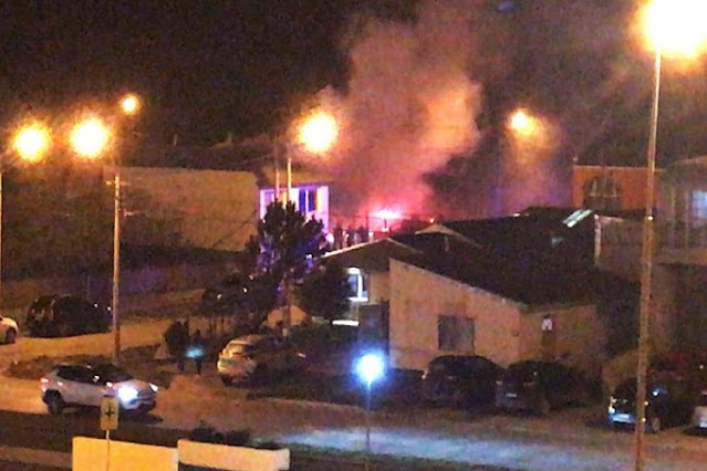 Incendio en una vivienda