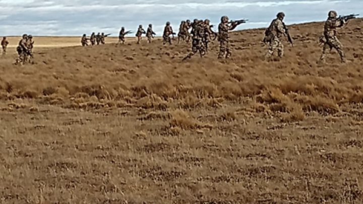 El BIM5 realizó una campaña de adiestramiento en la estancia José Menéndez