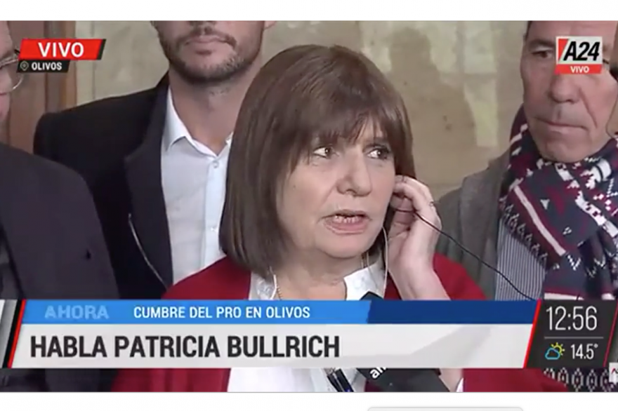 Bullrich deslizó la vuelta al corralito: “Argentina va a tener que salir con los ahorros de los argentinos» Bullrich deslizó la vuelta al corralito: “Argentina va a tener que salir con los ahorros de los argentinos»