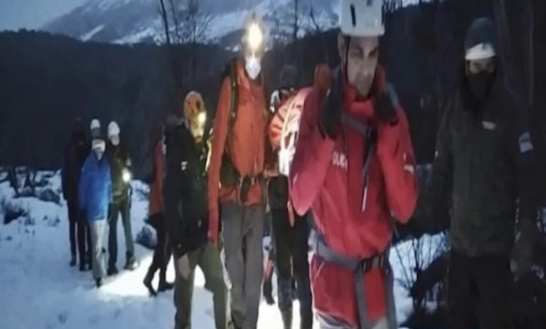 Rescate en Laguna Esmeralda