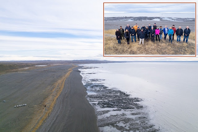 Cruce por aguas argentinas, funcionarios nacionales lo presentan en Rio Grande y Ushuaia