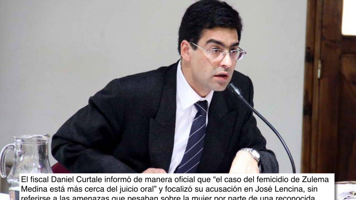 El fiscal Curtale apunta a Lencina como autor del crimen de su pareja