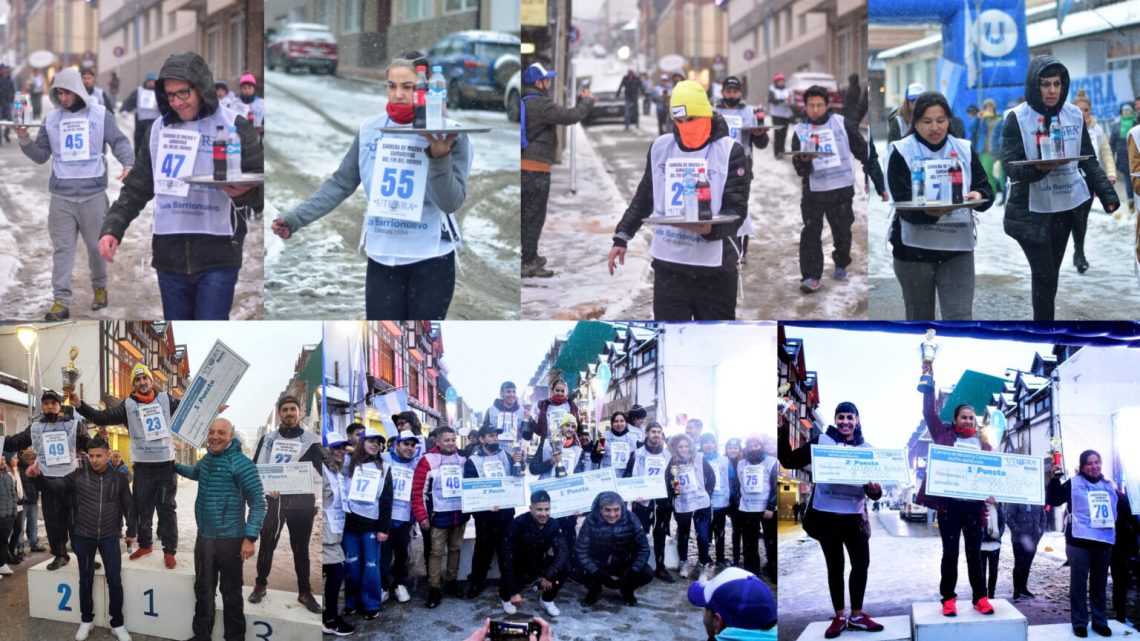 Sandra Cussich fue la ganadora de la carrera de Mozos y Camareras