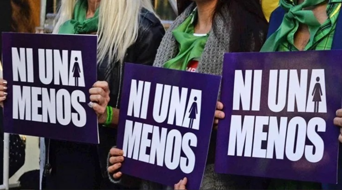 NI UNA MENOS TDF REPUDIÓ A BRANCA POR APAÑAR LA VIOLENCIA DE GÉNERO