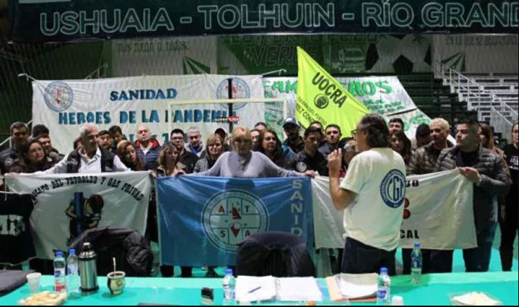 VUOTO FELICITÓ A LA NUEVA CONDUCCIÓN DE LA CGT RÍO GRANDE