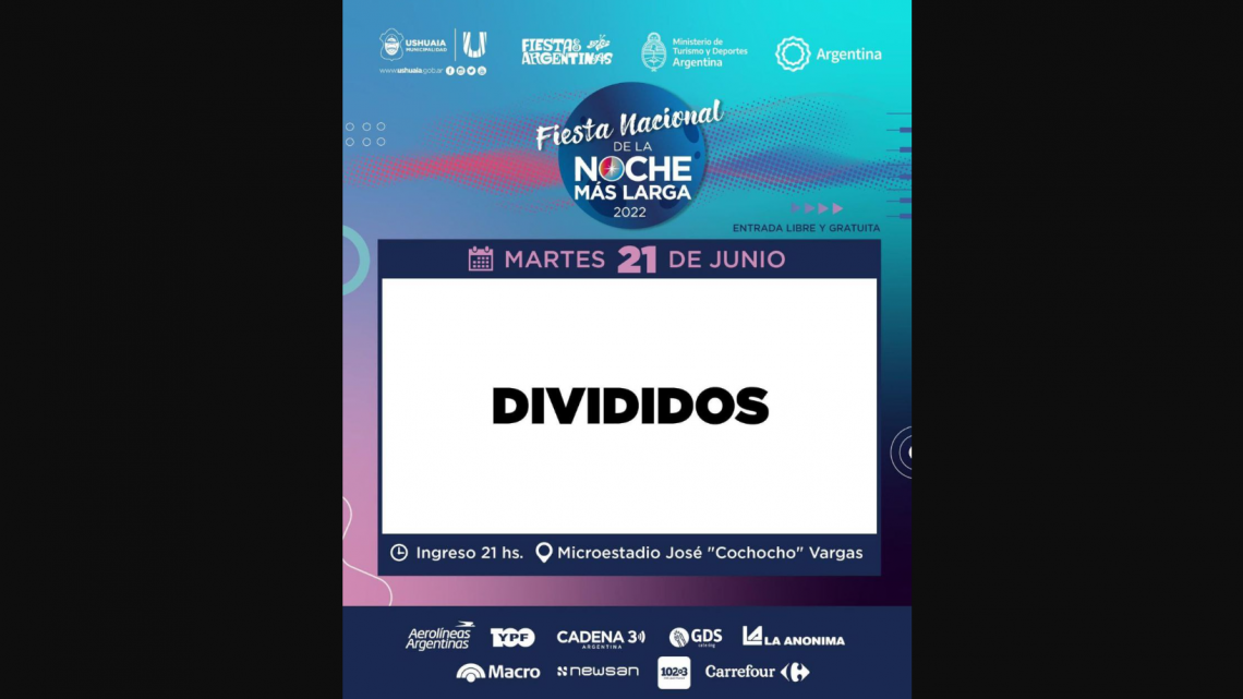 DIVIDIDOS CIERRA HOY LA FIESTA NACIONAL DE LA NOCHE MÁS LARGA