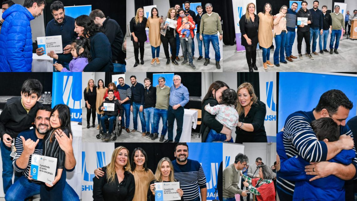 Vuoto entregó 53 viviendas más del PROCREAR y 16 créditos para construcción