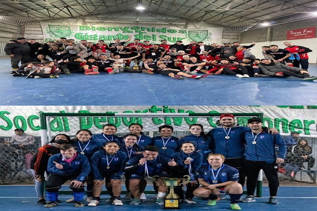Futsal AFA, en Ushuaia HAF y AATEDYC se consagraron campeones