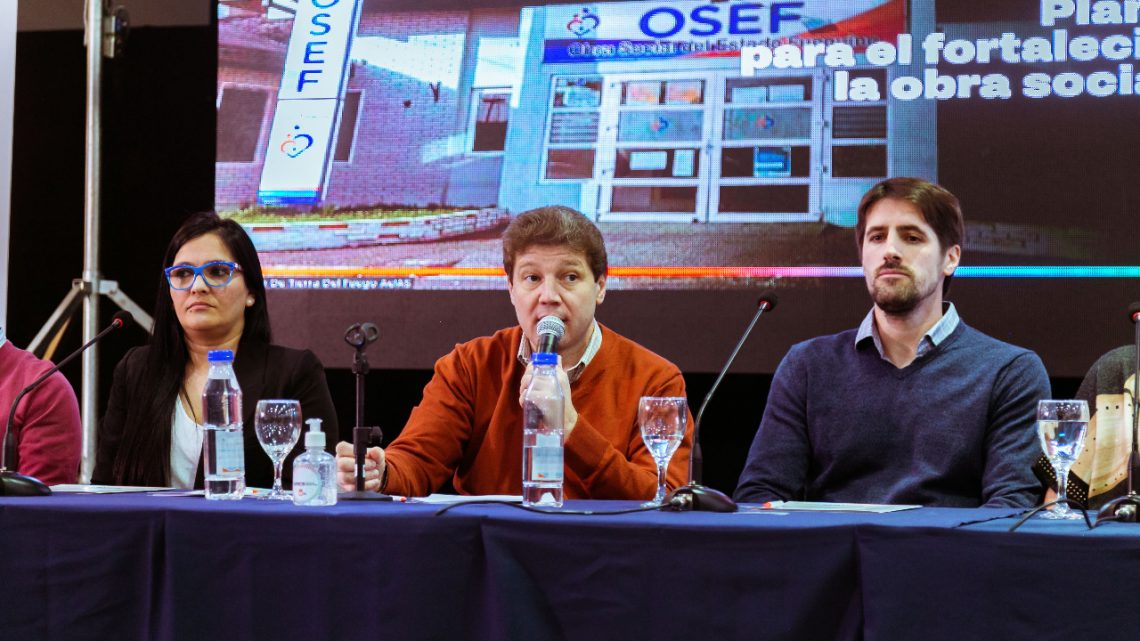 El gobernador Melella realizó la presentación del Plan de Acción para el Fortalecimiento de la OSEF