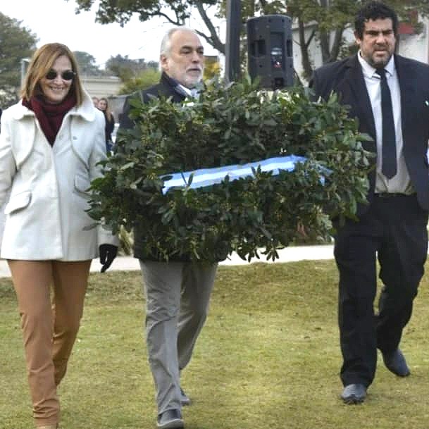 Rinden homenaje al “San Martín” de los antárticos: Hernán Pujato