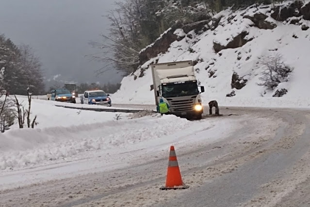 Despiste en la Ruta 3 de un camion