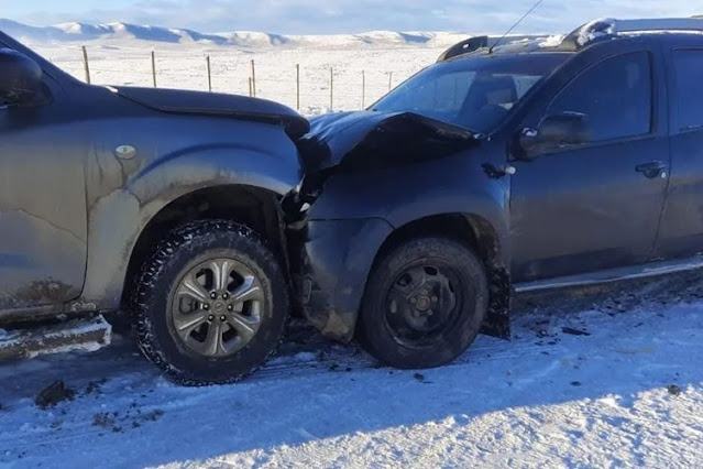 Choque un conductor trasladado al Hospital