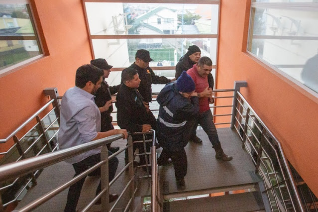 Tres detenidos por la toma del edificio de la Municipalidad de Ushuaia