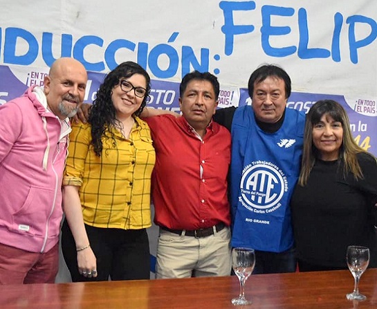 ATE Río Grande presentó los candidatos a la conducción de la CTA Autónoma