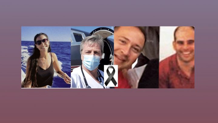 DOS PILOTOS, UN MÉDICO Y UNA ENFERMERA: QUIÉNES ERAN LAS VÍCTIMAS QUE VIAJABAN EN EL AVIÓN QUE SE ESTRELLÓ EN RÍO GRANDE